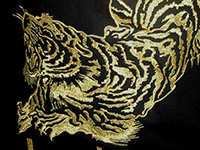 Tiger - exclusive Computer-Stickerei