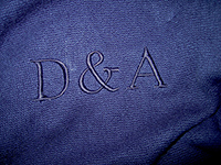 Frotteewaren mit Stickerei