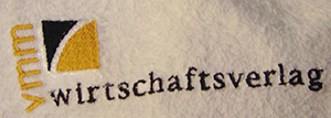 Handtuch gestickt mit Logo