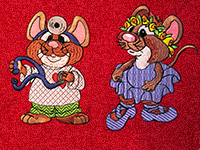 Comic-Stickmotiv für Kinderkleidung